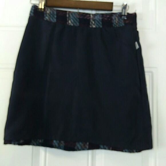 Loft plaid wool blend fully lined skirt - Picture 6 of 6